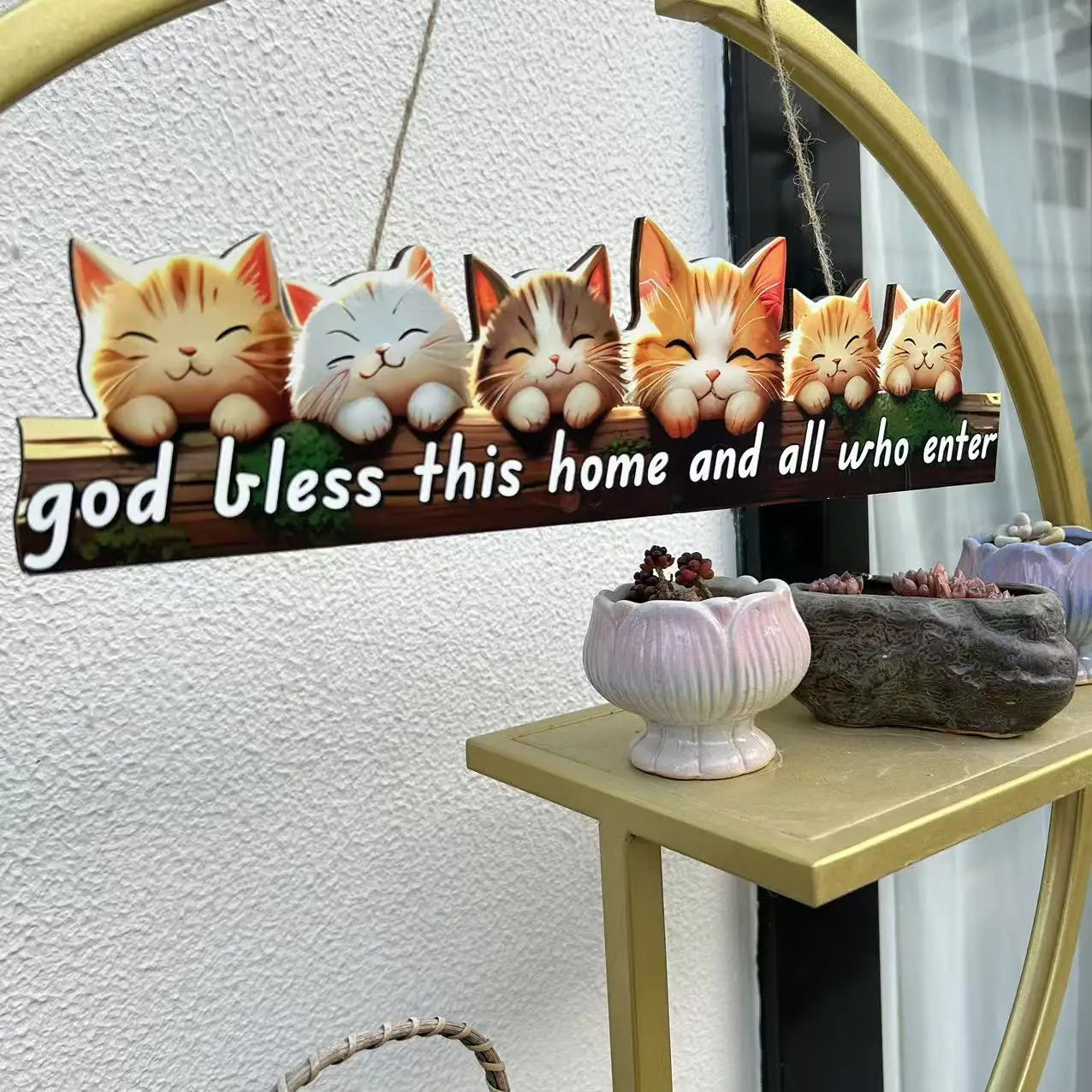 Wooden Inspirational Wall Art