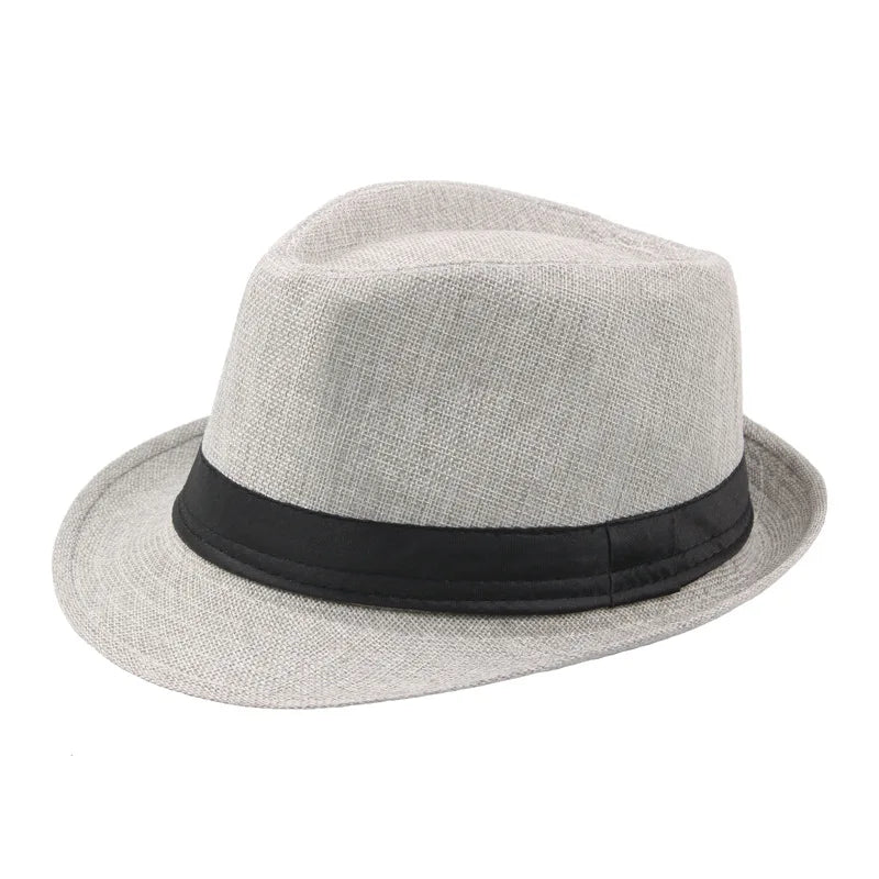 Wide-Brim Panama Sun Hat