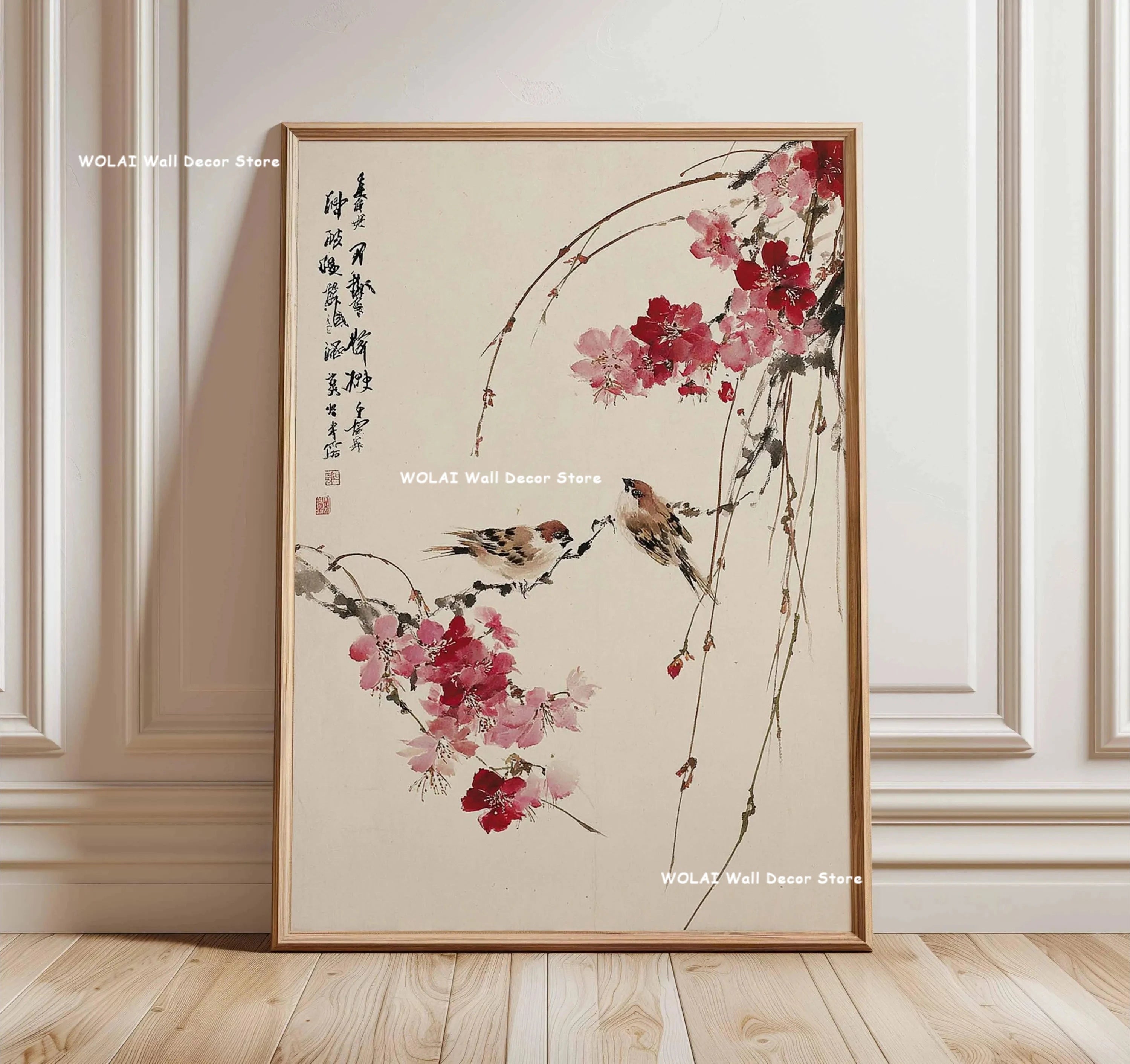 Zen Koi Forest Canvas Wall Art