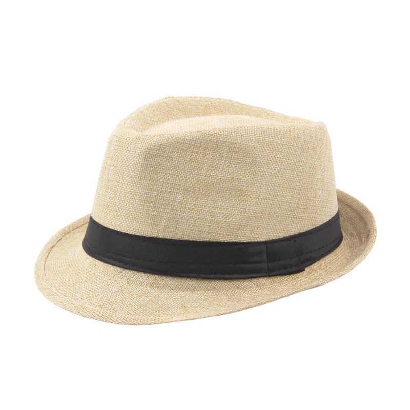 Wide-Brim Panama Sun Hat