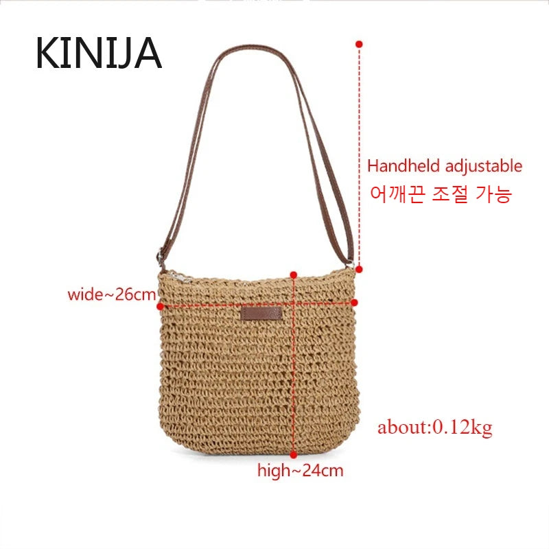 Woven Straw Sun Hat