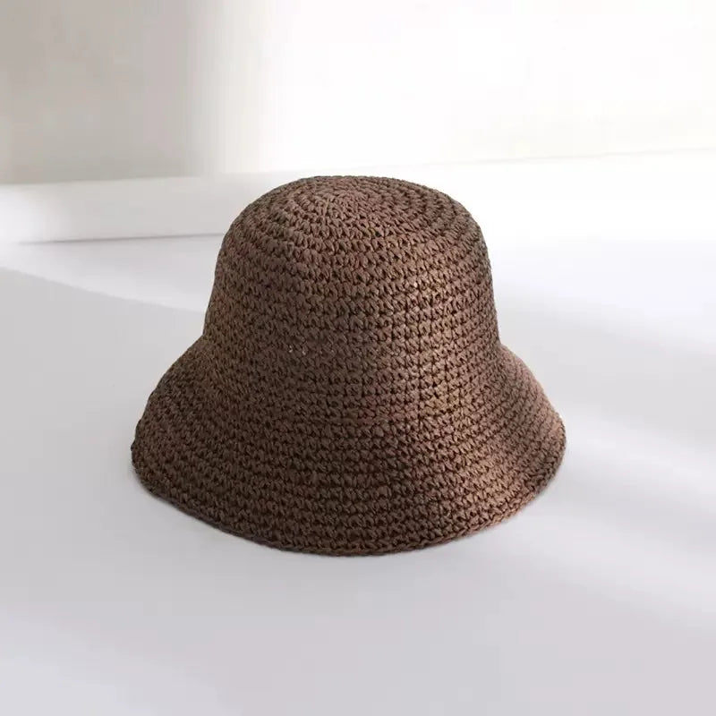 Woven Straw Sun Hat
