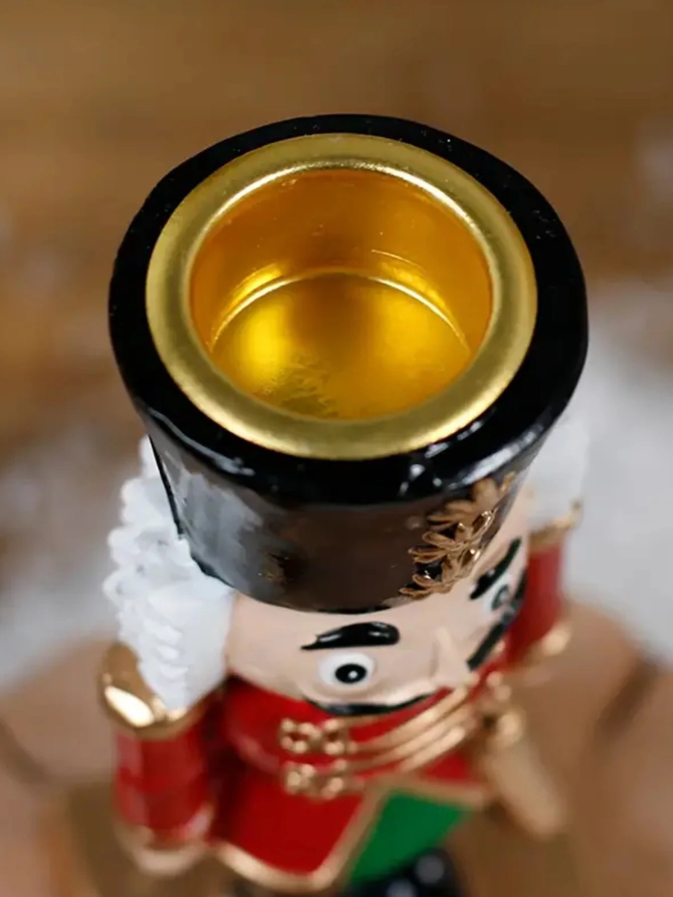 Nutcracker Candle Holder