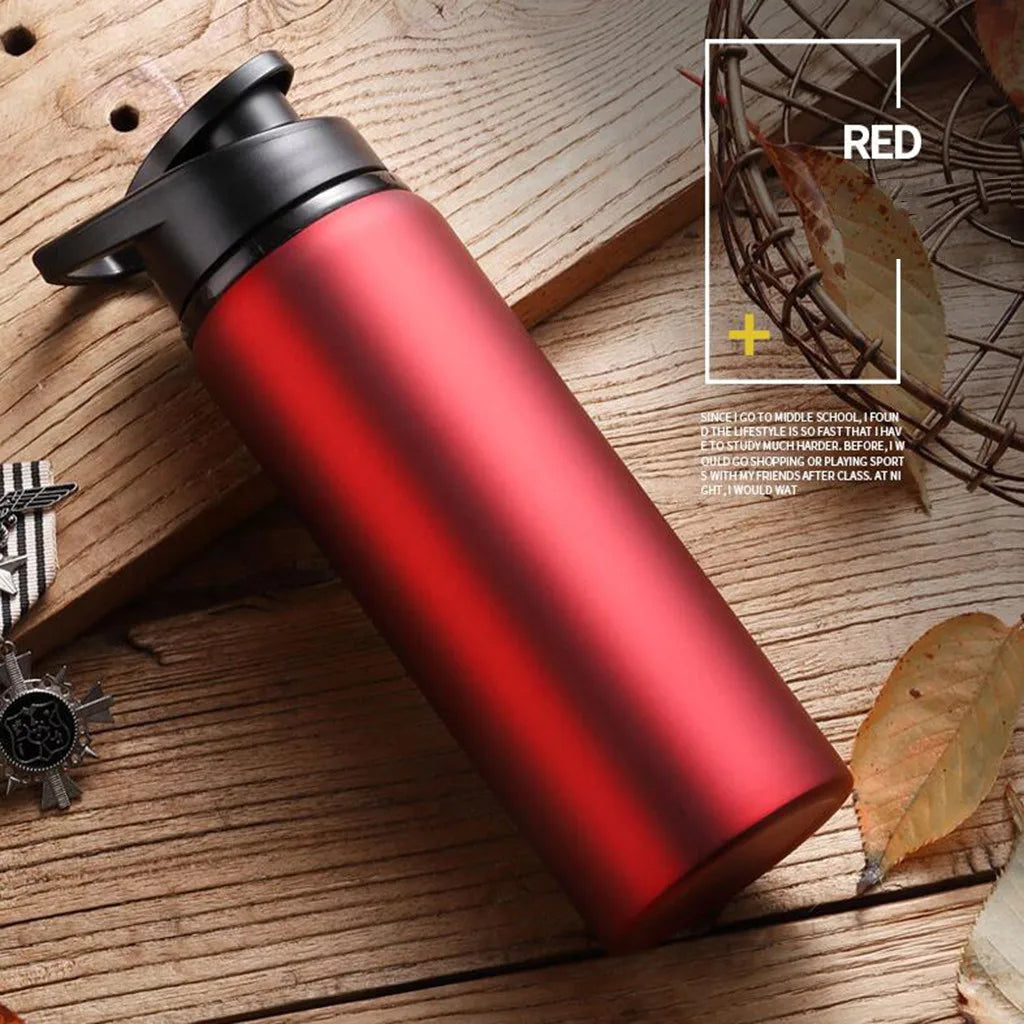 Matte Steel Sports Water Bottle