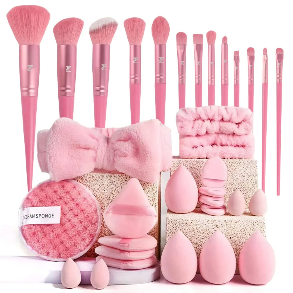 Soft Makeup Brush Kit (20/40 pcs)