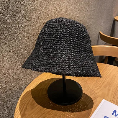Woven Straw Sun Hat