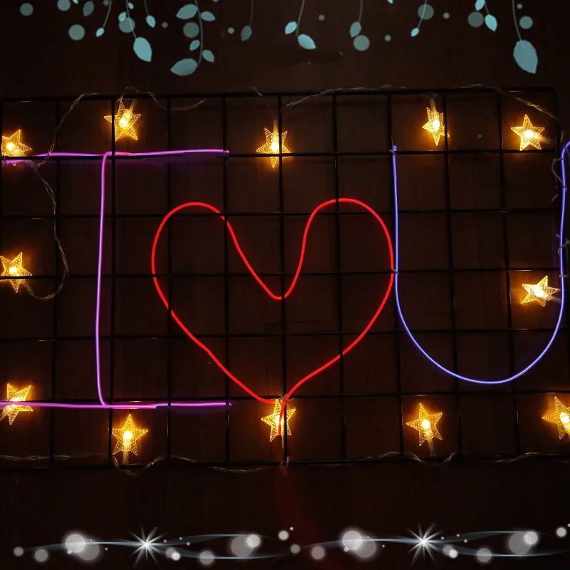Iron Grid Photo Display Panel