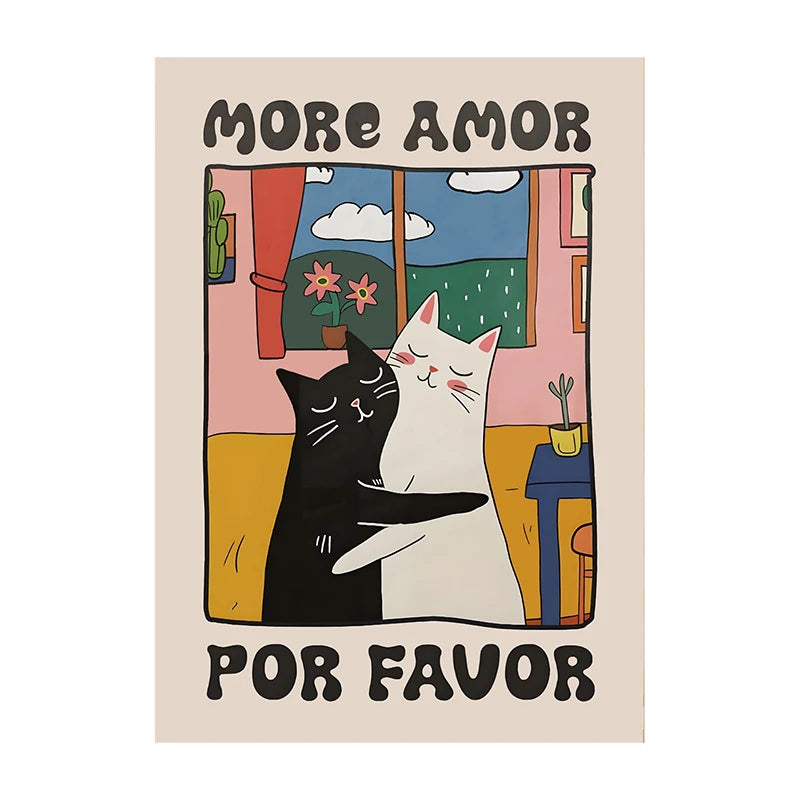 Cat Chef Kitchen Canvas Art