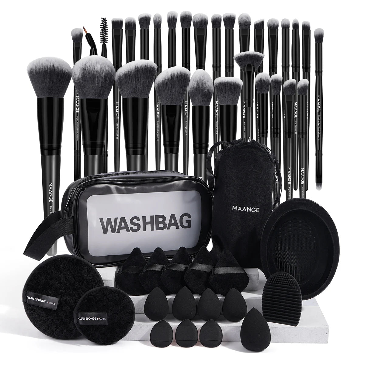 MAANGE 30-Piece Foundation Brush Set