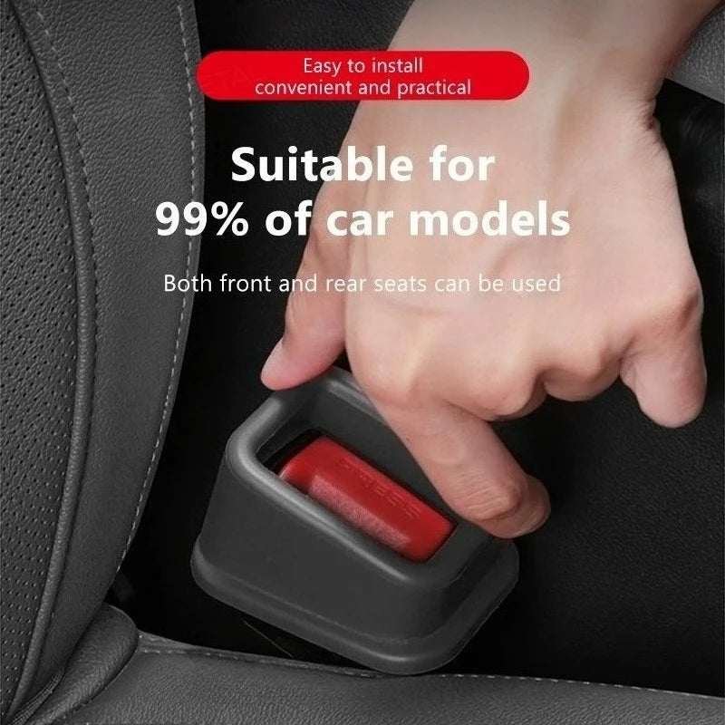 Car Seat Belt Buckle Holders (2-Pack)
