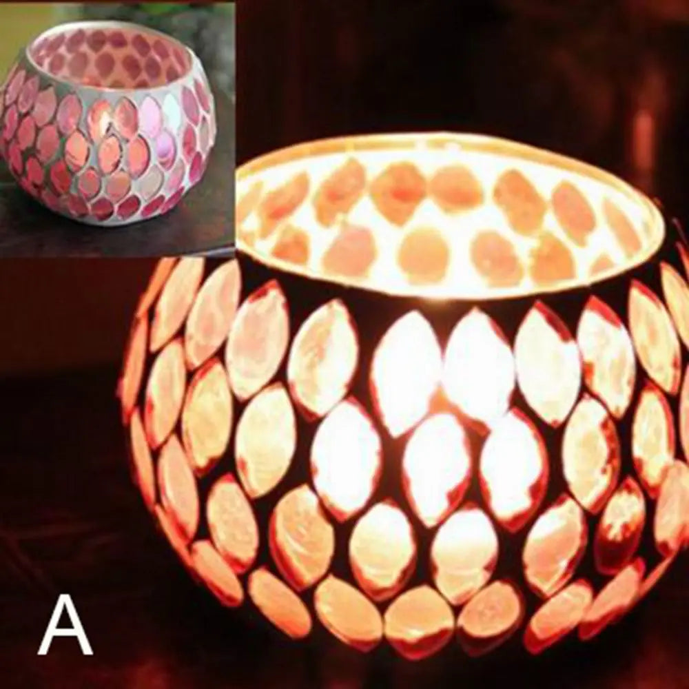 Moroccan Mosaic Votive Holder