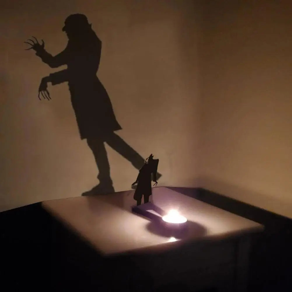 Halloween Shadow Candle Holder