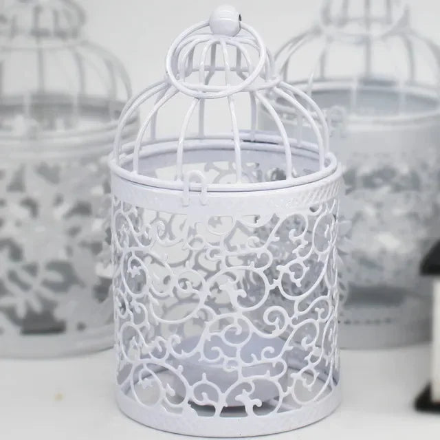 Vintage Birdcage Candle Lantern