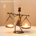 Nordic Figurine Candle Holder