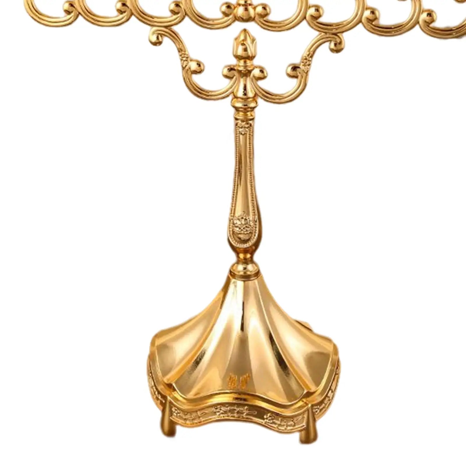9-Branch Menorah Candle Holder