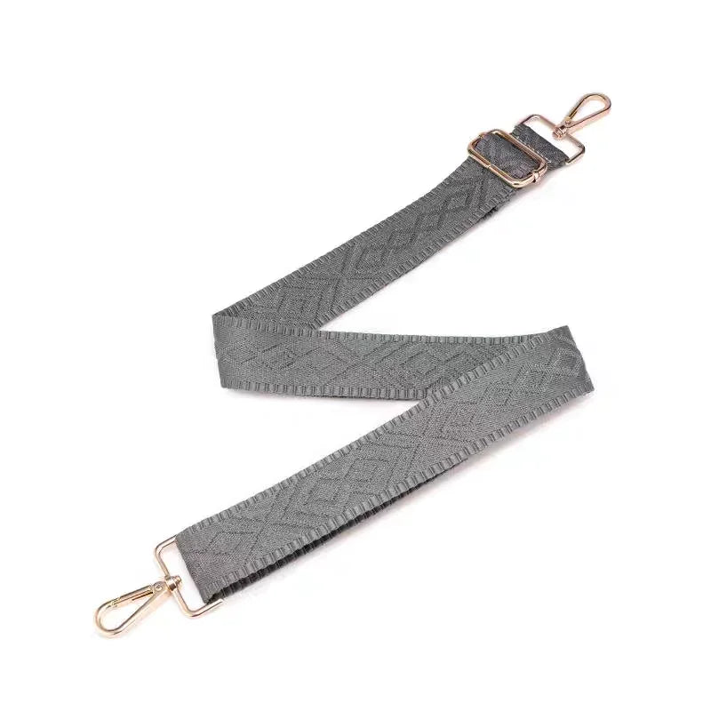 Jacquard Crossbody Bag Strap