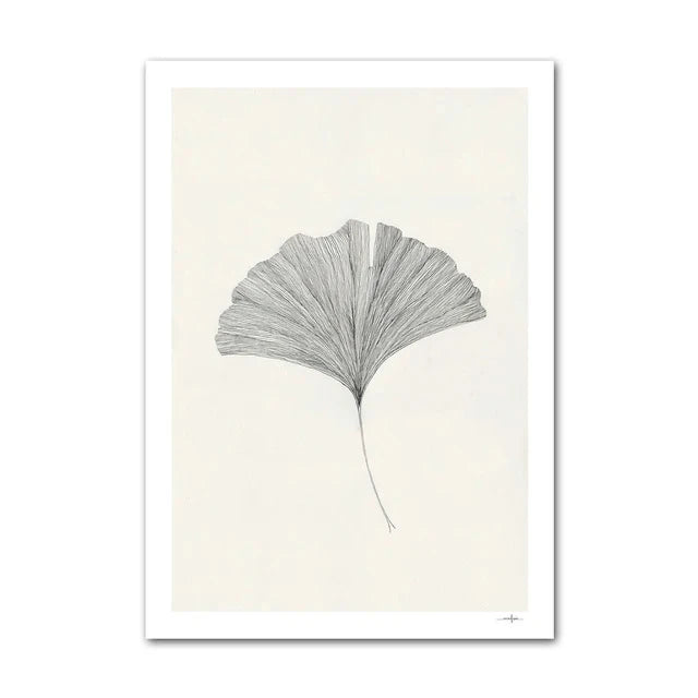 Minimalist Lemon Vase Wall Art