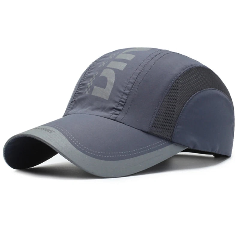Quick-Dry Mesh Sports Cap