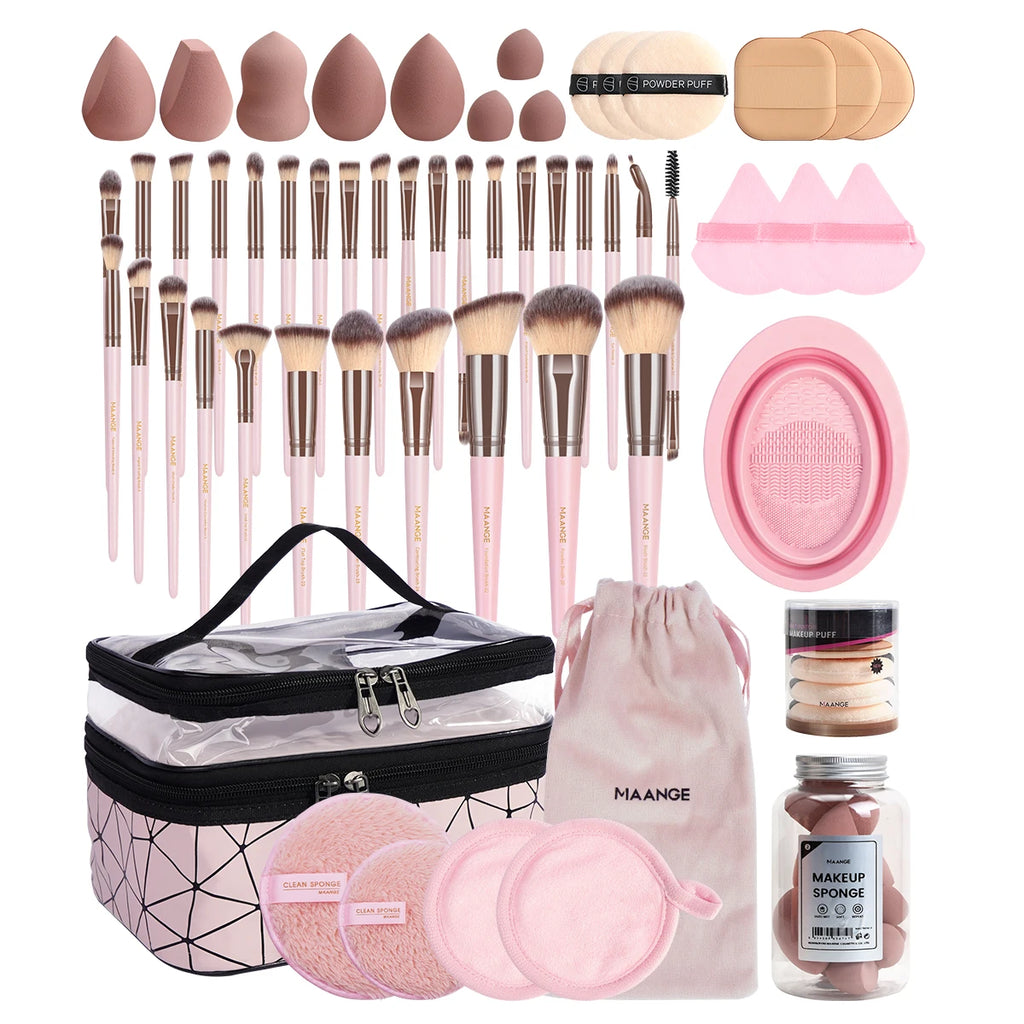 MAANGE 54-Piece Makeup Set with Bag