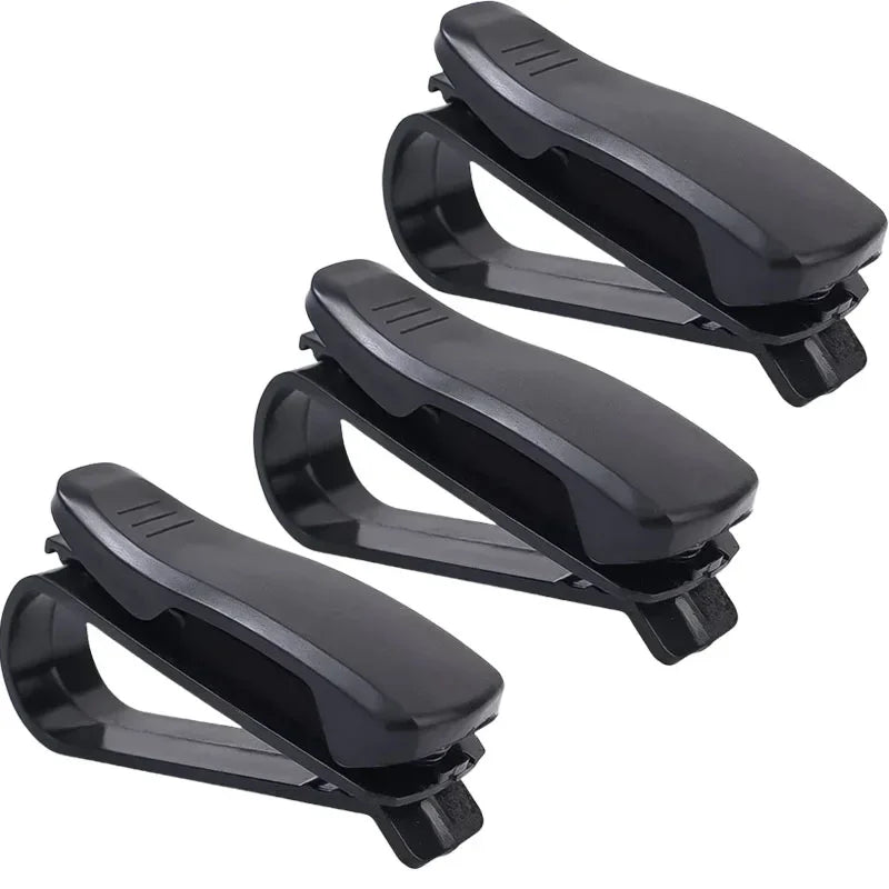 Car Visor Glasses & Card Holder (2-Pack)