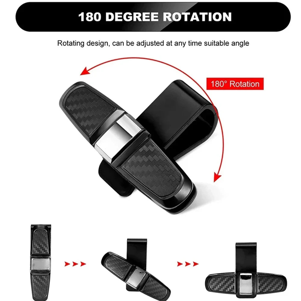 Car Visor Glasses Case