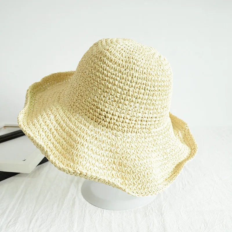 Woven Straw Sun Hat