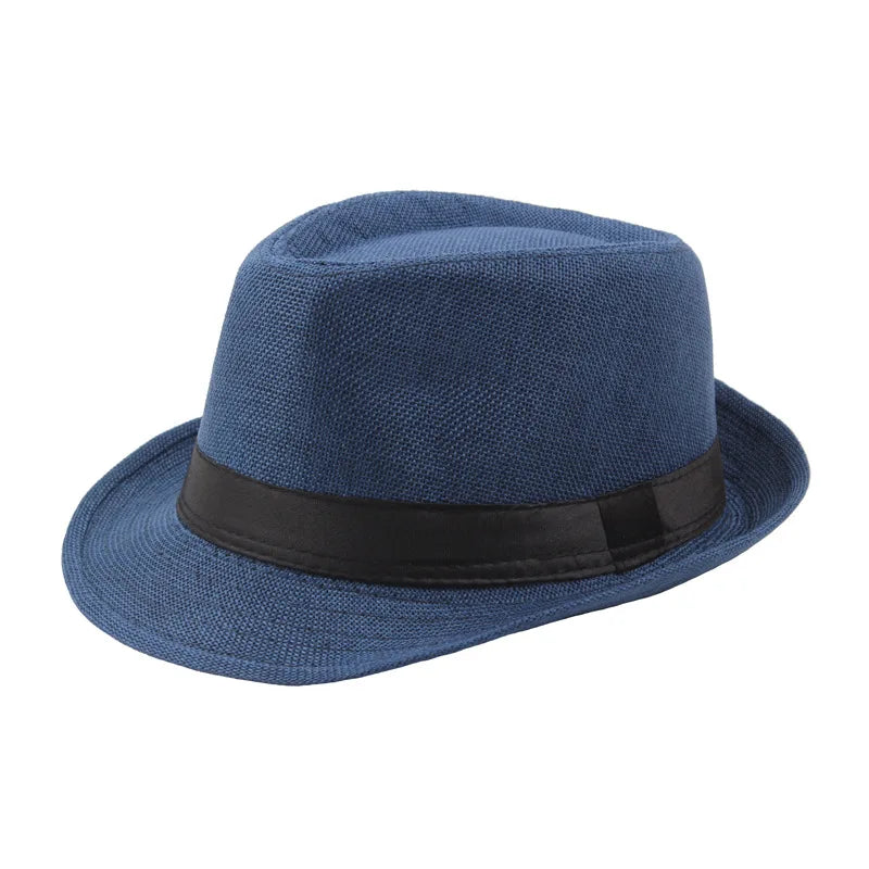 Wide-Brim Panama Sun Hat