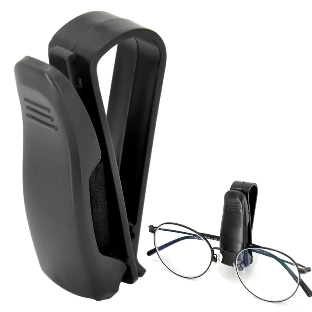 Car Visor Glasses & Card Holder (2-Pack)