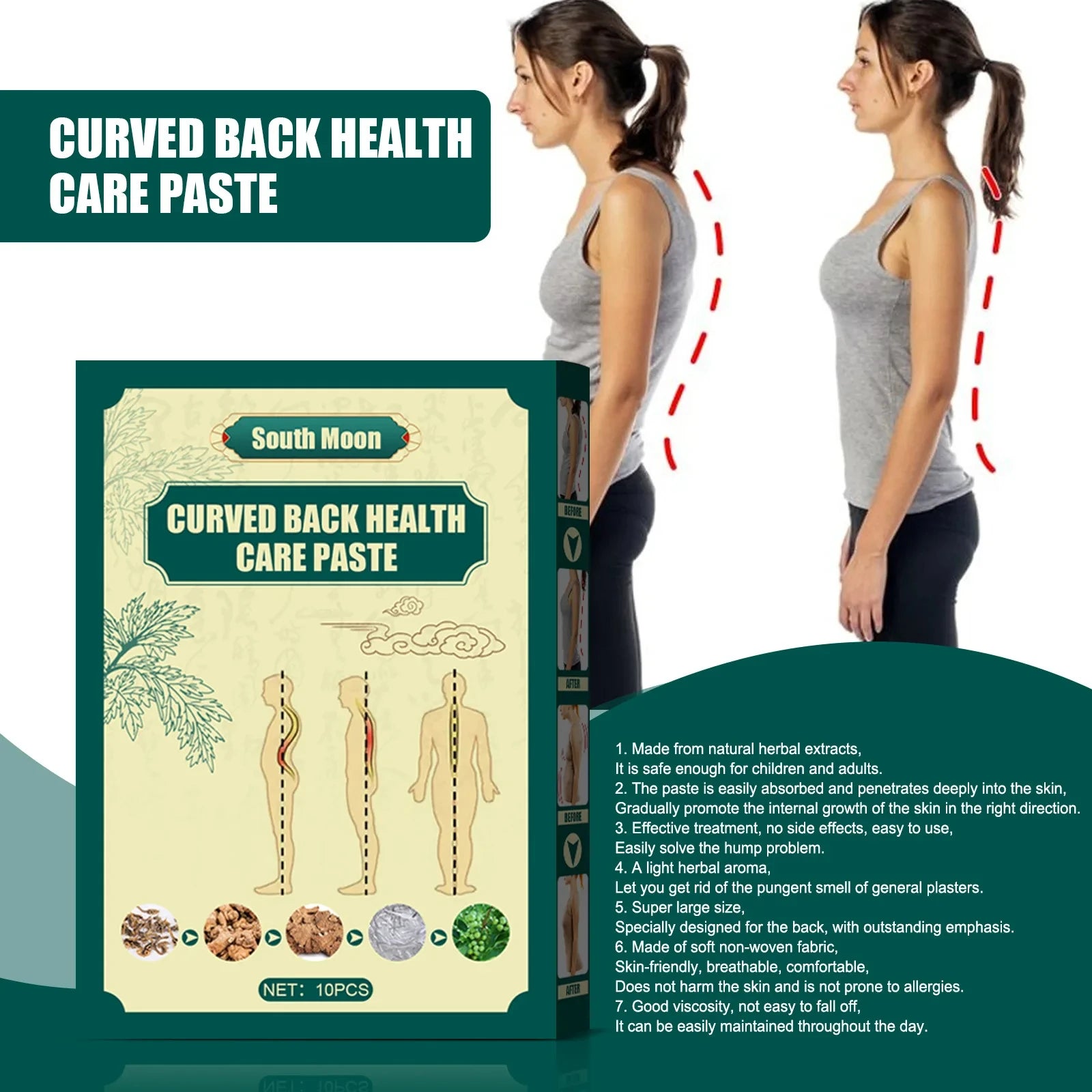 Self-Heating Lumbar Back Patches