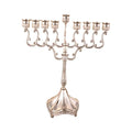9-Branch Menorah Candle Holder