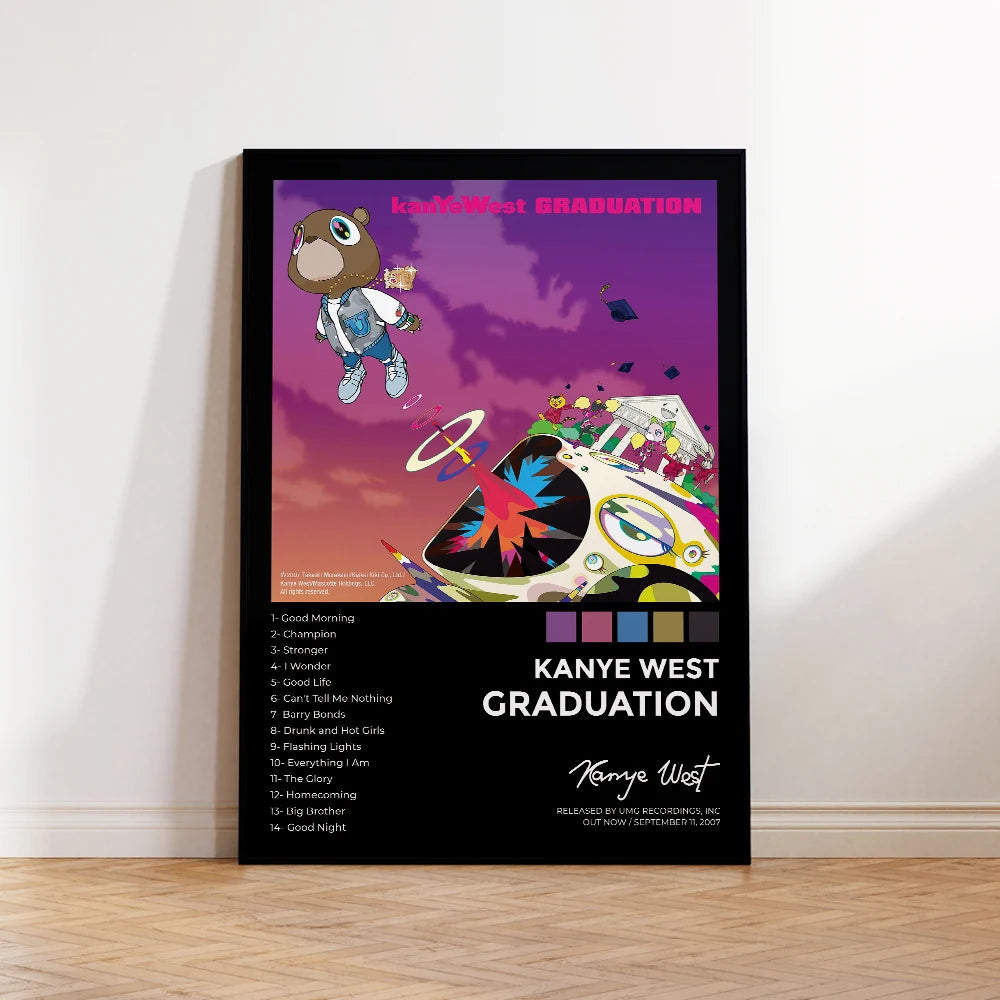 Hip-Hop Icon Canvas Poster
