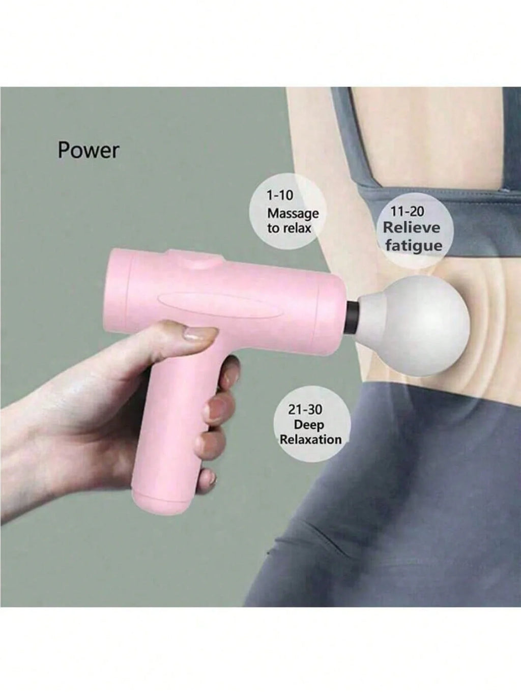 Cordless Muscle Fascia Massage Gun