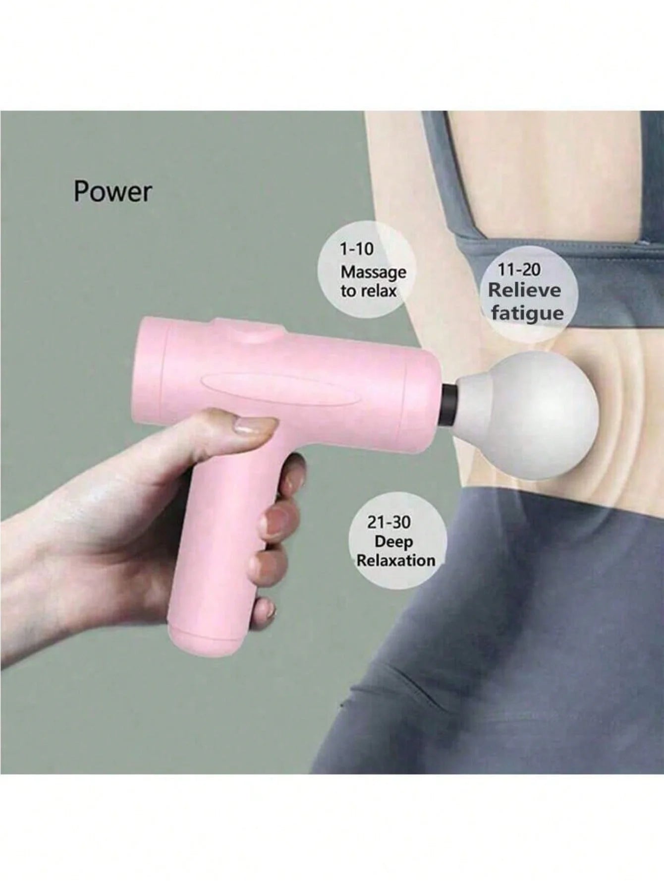 Cordless Muscle Fascia Massage Gun