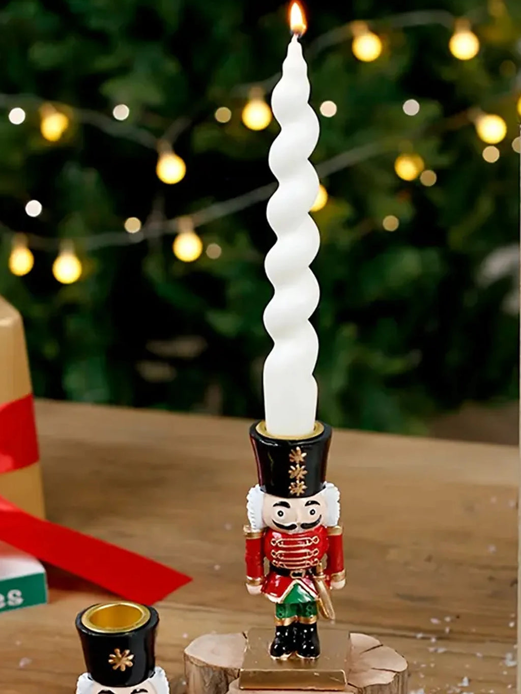 Nutcracker Candle Holder