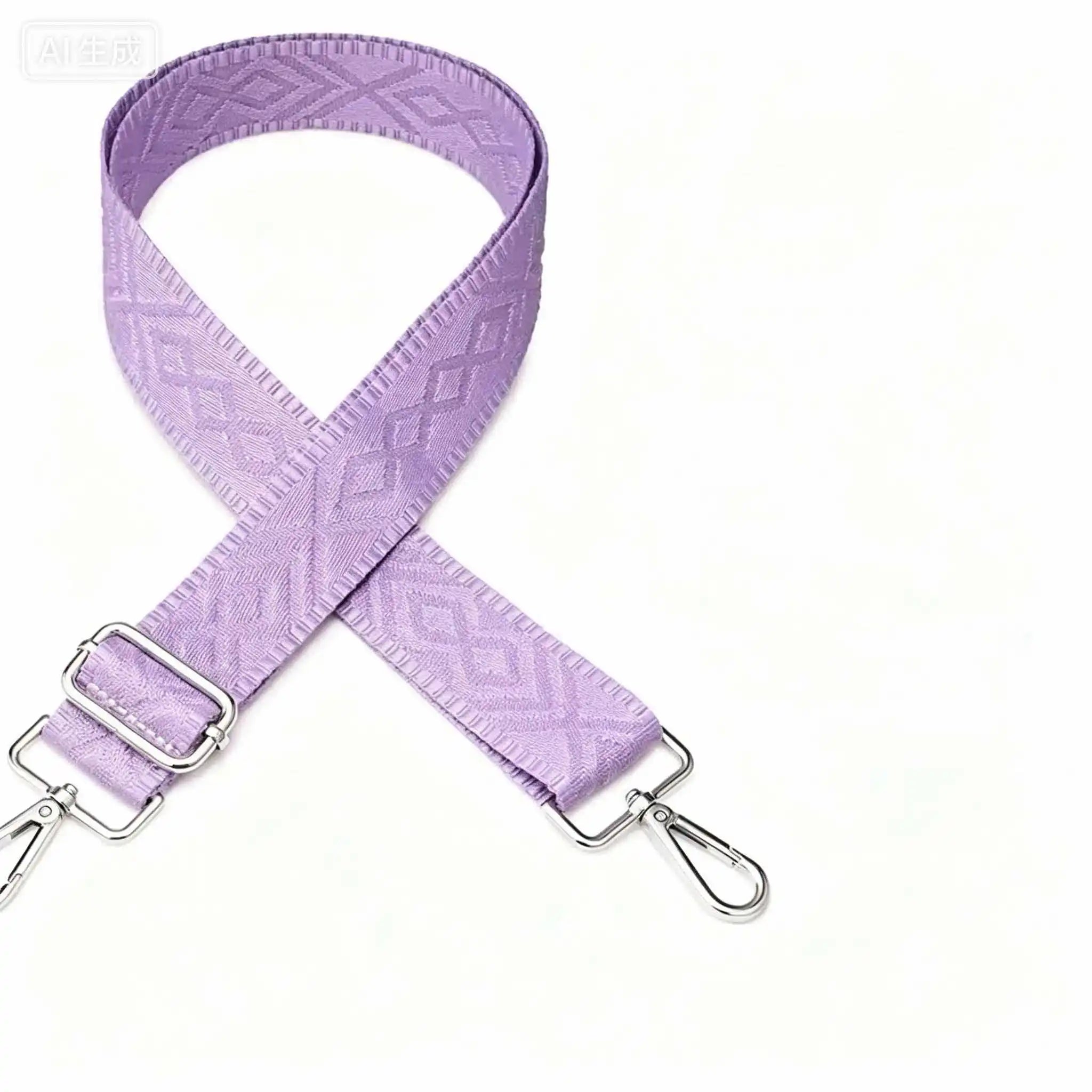 Jacquard Crossbody Bag Strap