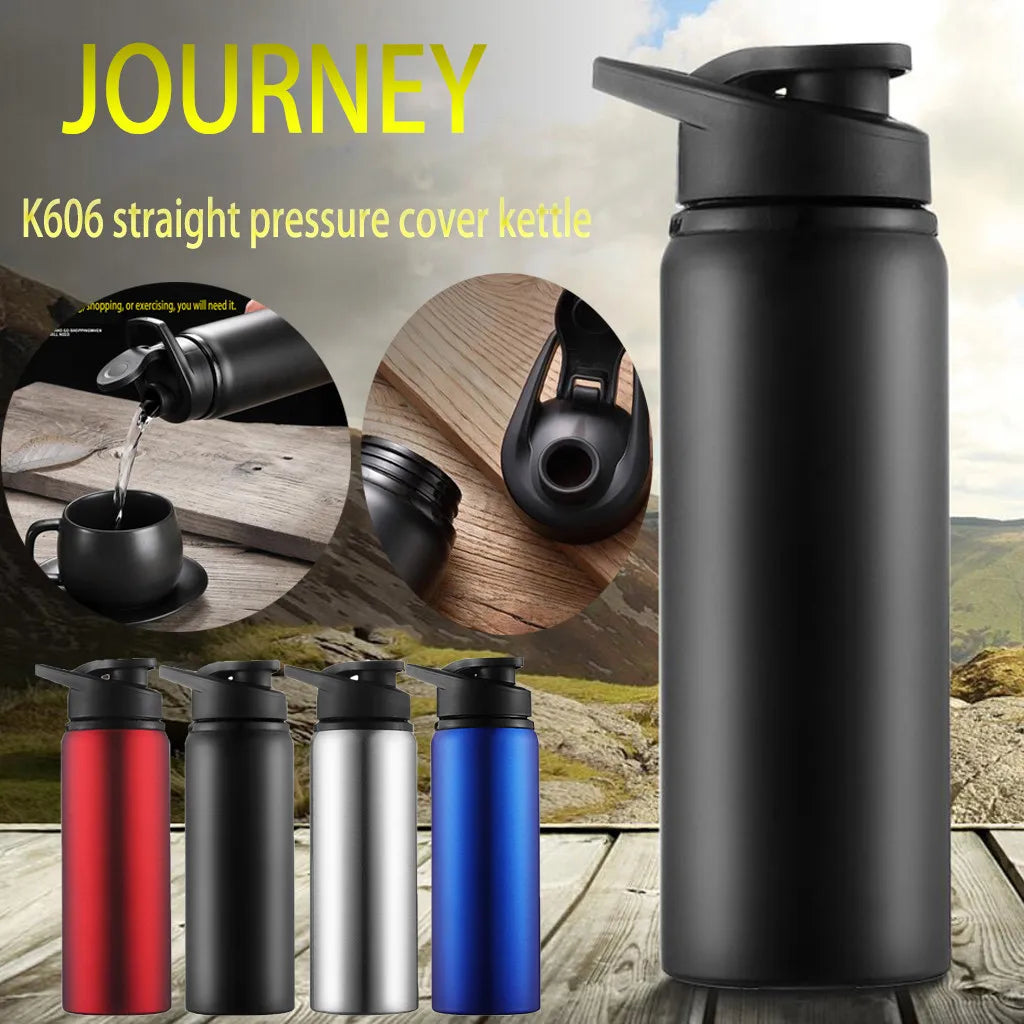 Matte Steel Sports Water Bottle