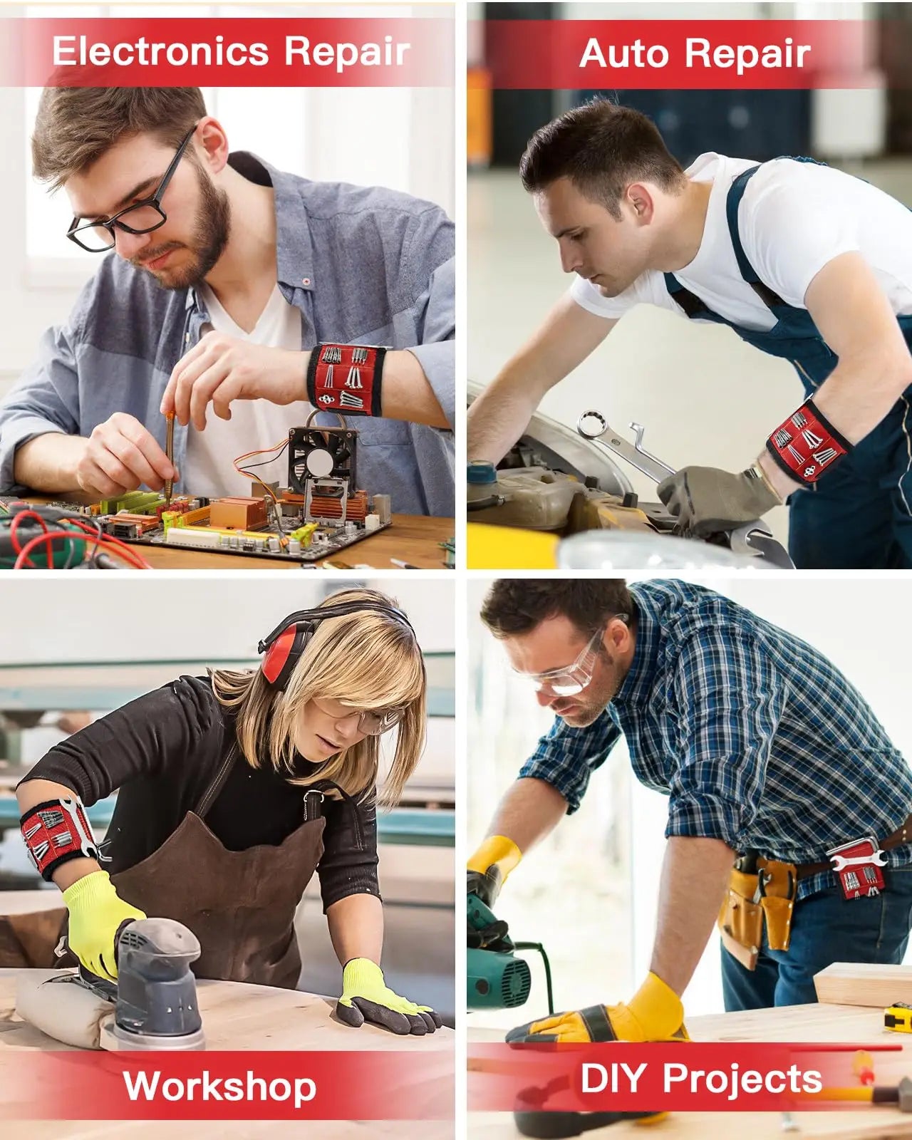 Magnetic Tool Wristband (Pro)