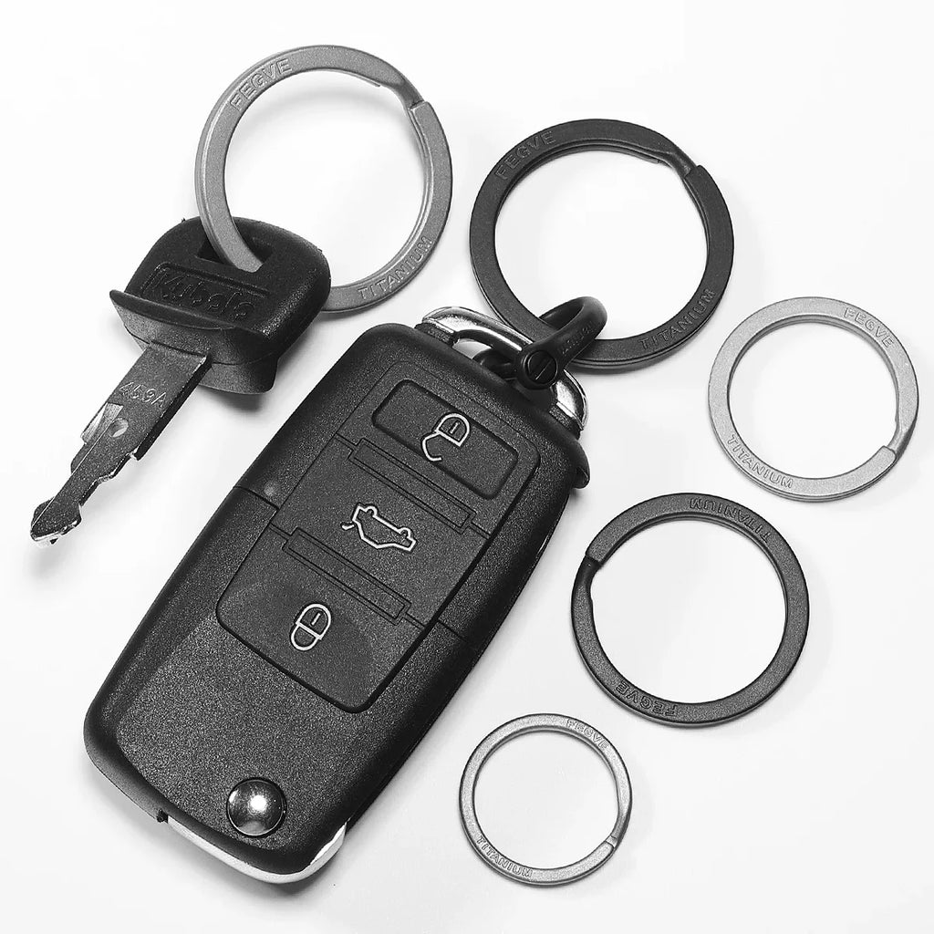 Titanium Flat Key Organizer