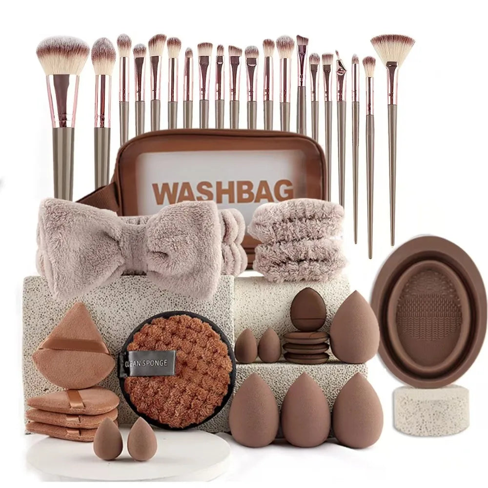 Soft Makeup Brush Kit (20/40 pcs)
