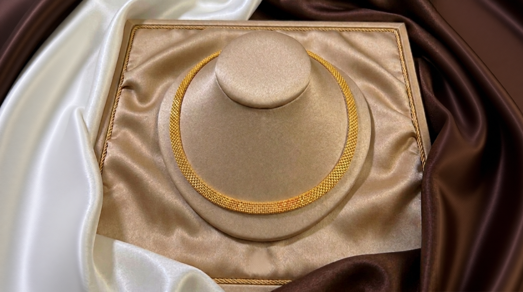 18K Gold-Plated Necklace, Earrings & Bracelet Set