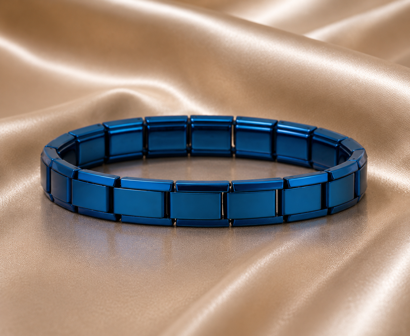 Italian Square Link Bracelet