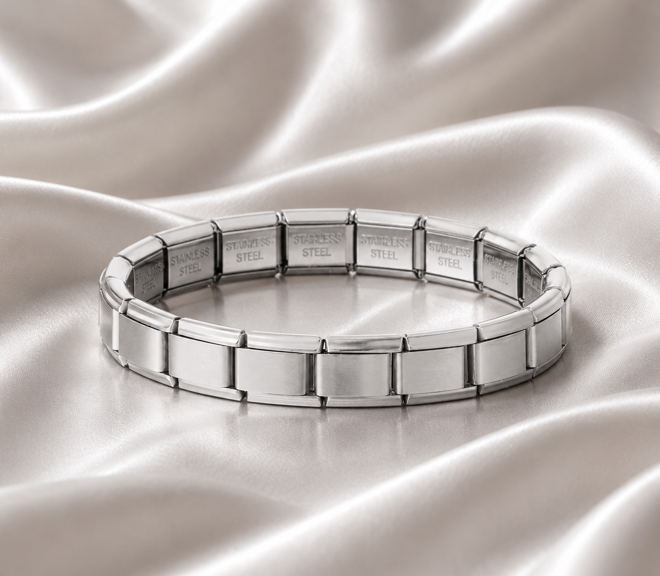Italian Square Link Bracelet
