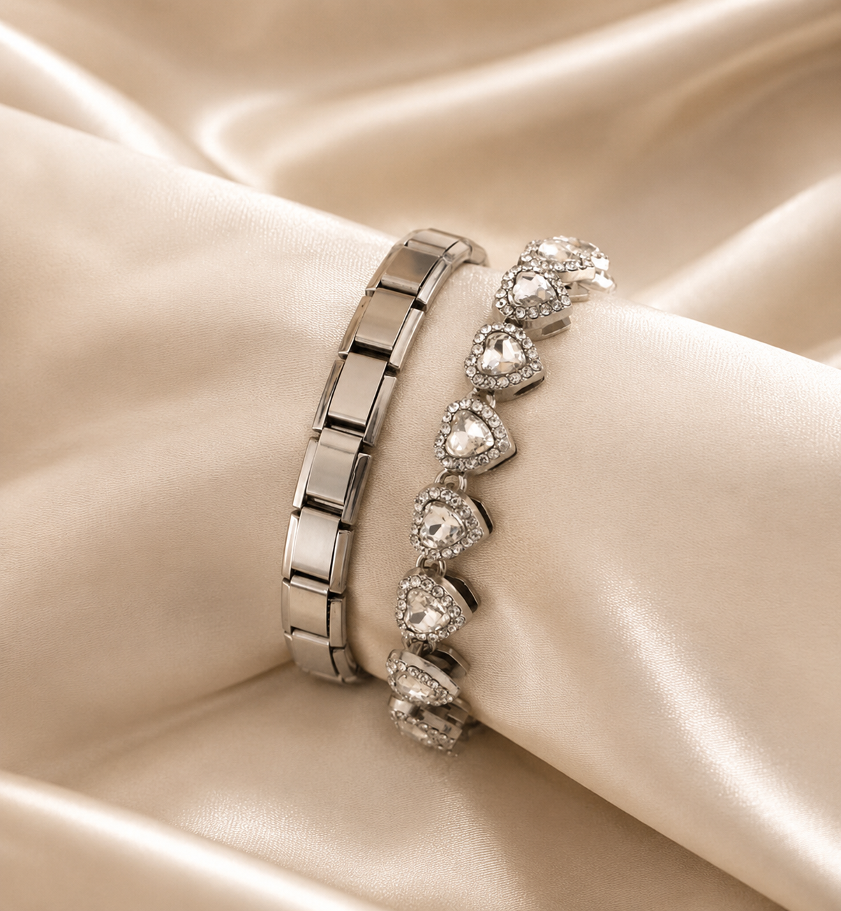 Italian Square Link Bracelet