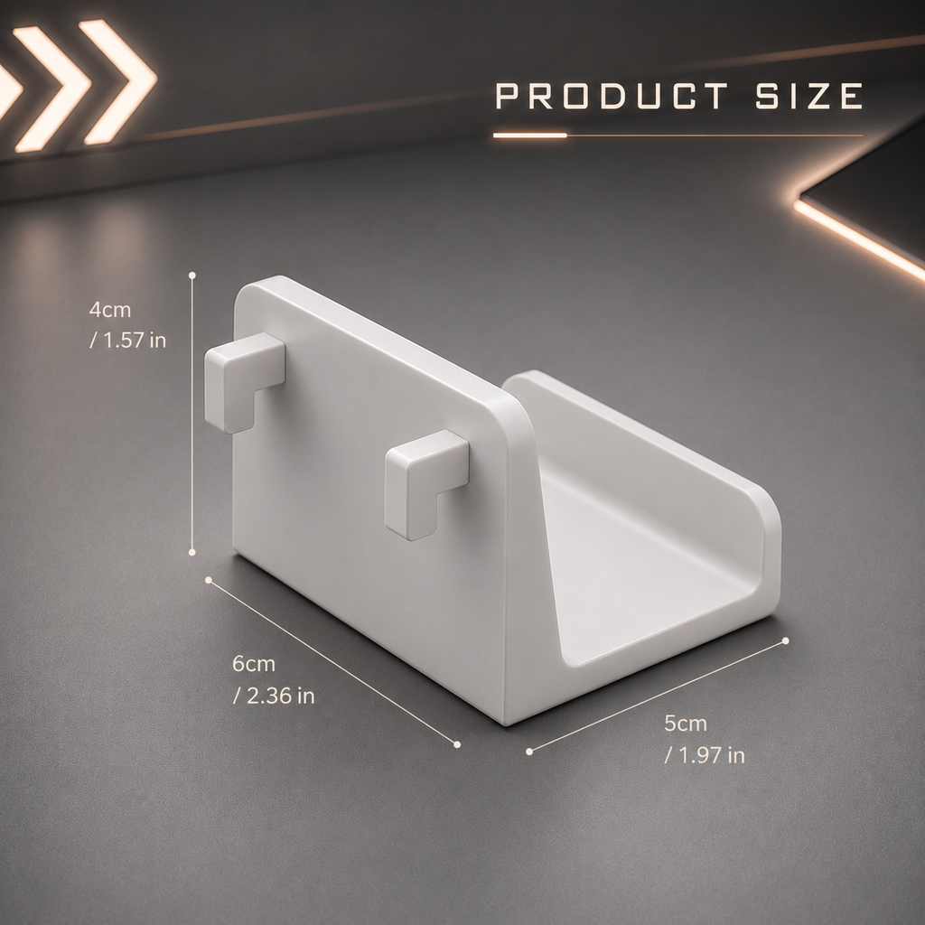 Gaming Accessories Mount Holder for Game Controller Hole Board Mounting Bracket 83CF