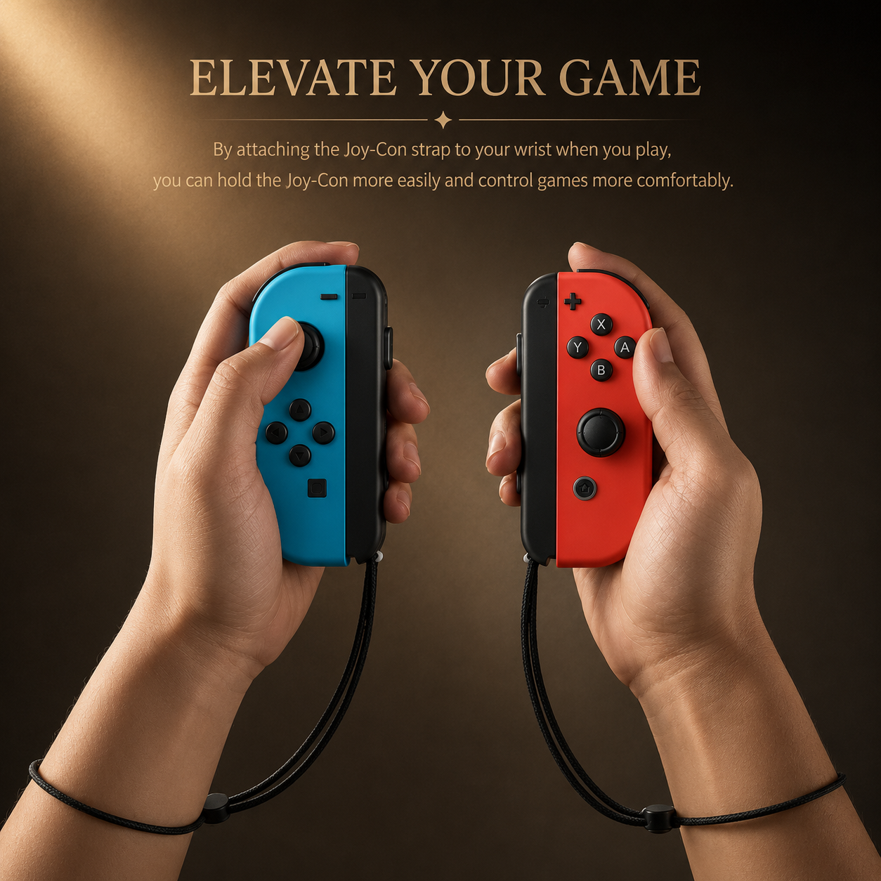 GAMINJA For Nintend Switch & OLED Gamepad Controller Gamepad Hand Rope Joy-con Wrist Strap Laptop Video Games Accessories